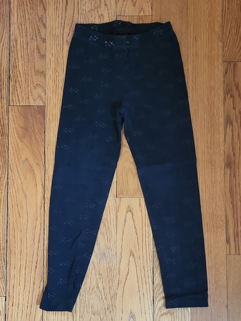 🍎Little Girls Heart-Print Leggings